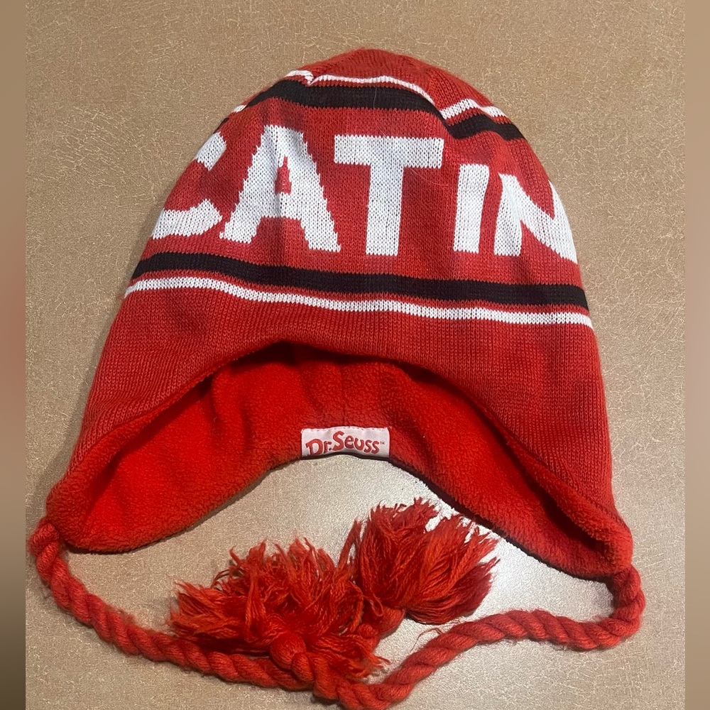 Kids reversible cat in the hat hat